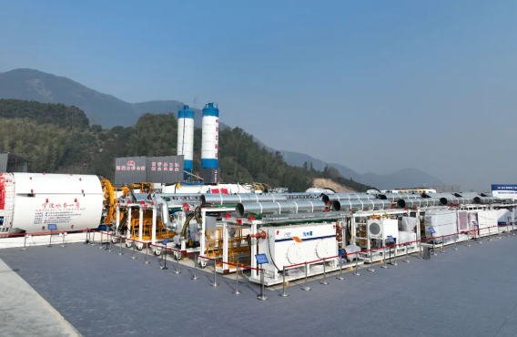 宁波水库群东西线联通工程连续三月月进尺破千米大关